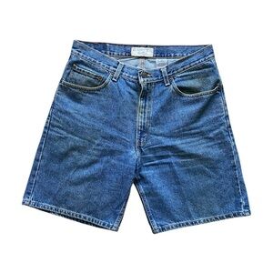 Y2K Levi's Strauss Men's Denim Shorts Vintage 2000 Baggy Jeans Skate Blue Jorts
